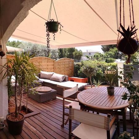 Apartamento La Terrasse Ensoleillée de Sausset - Côte Bleue Exterior foto
